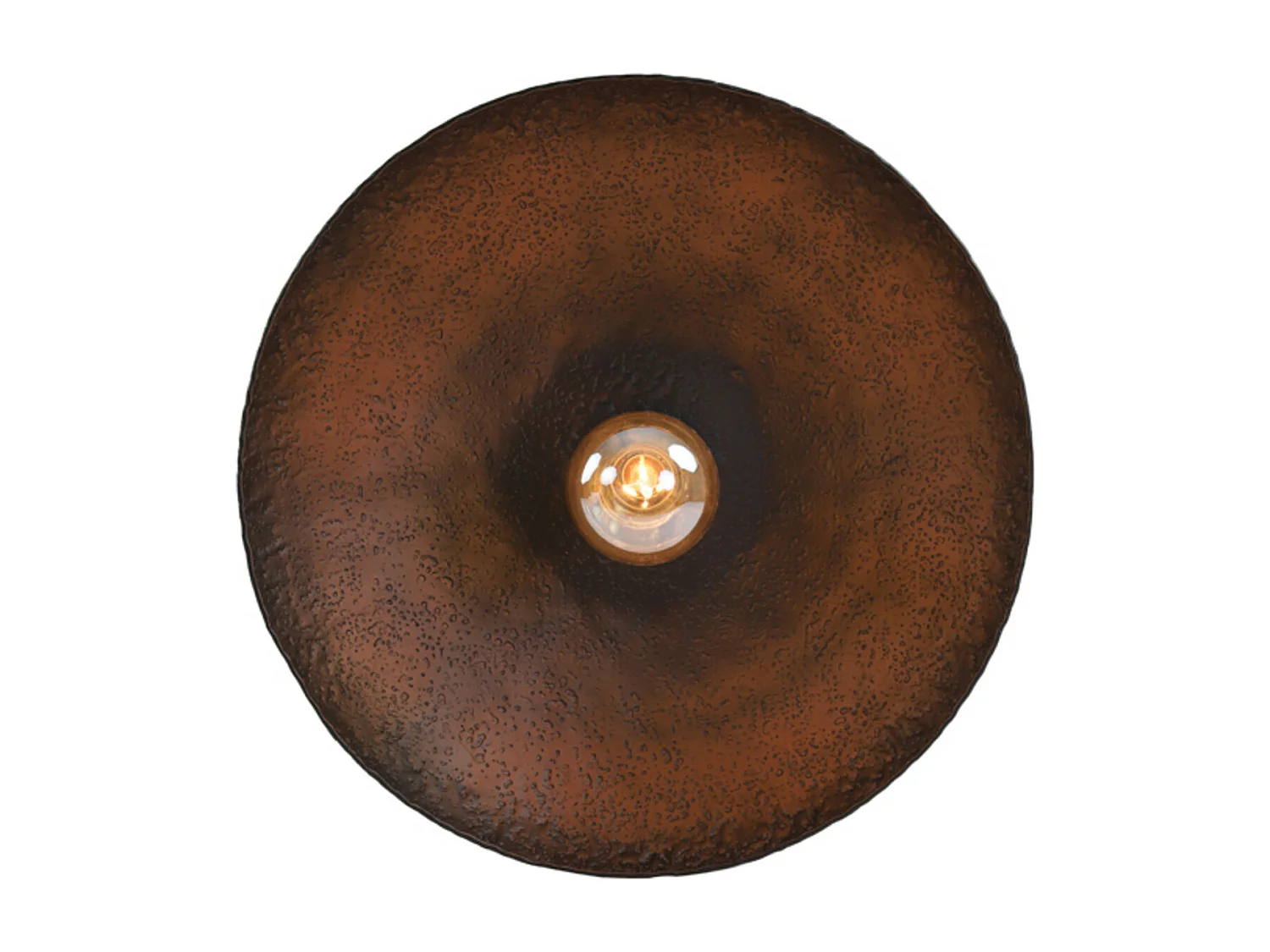 Applique NEVA - Ø50x12cm - Noir