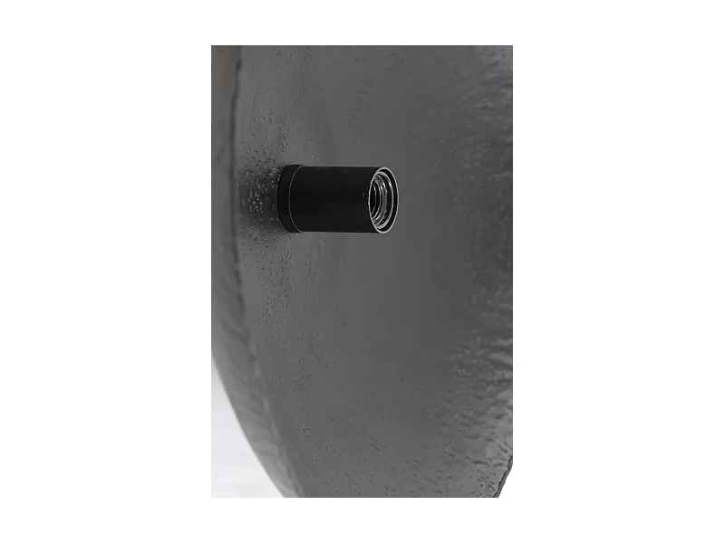 Applique NEVA - Ø50x12cm - Noir