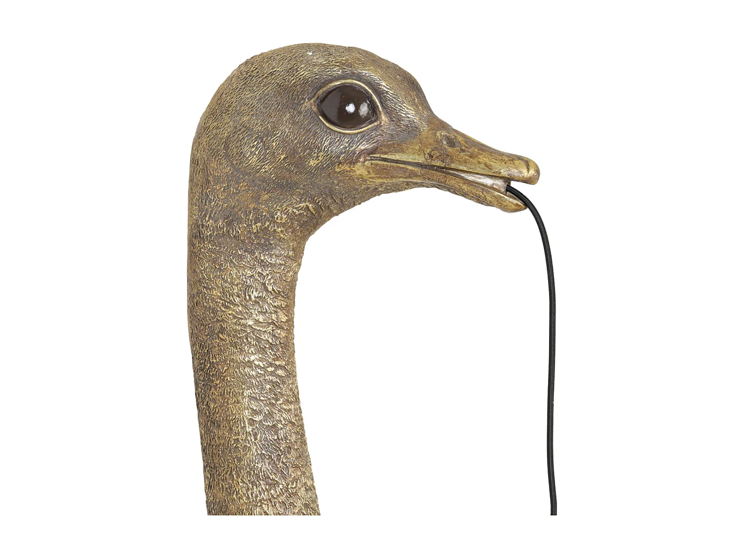 Applique AUTRUCHE - 25x19x72cm - Bronze