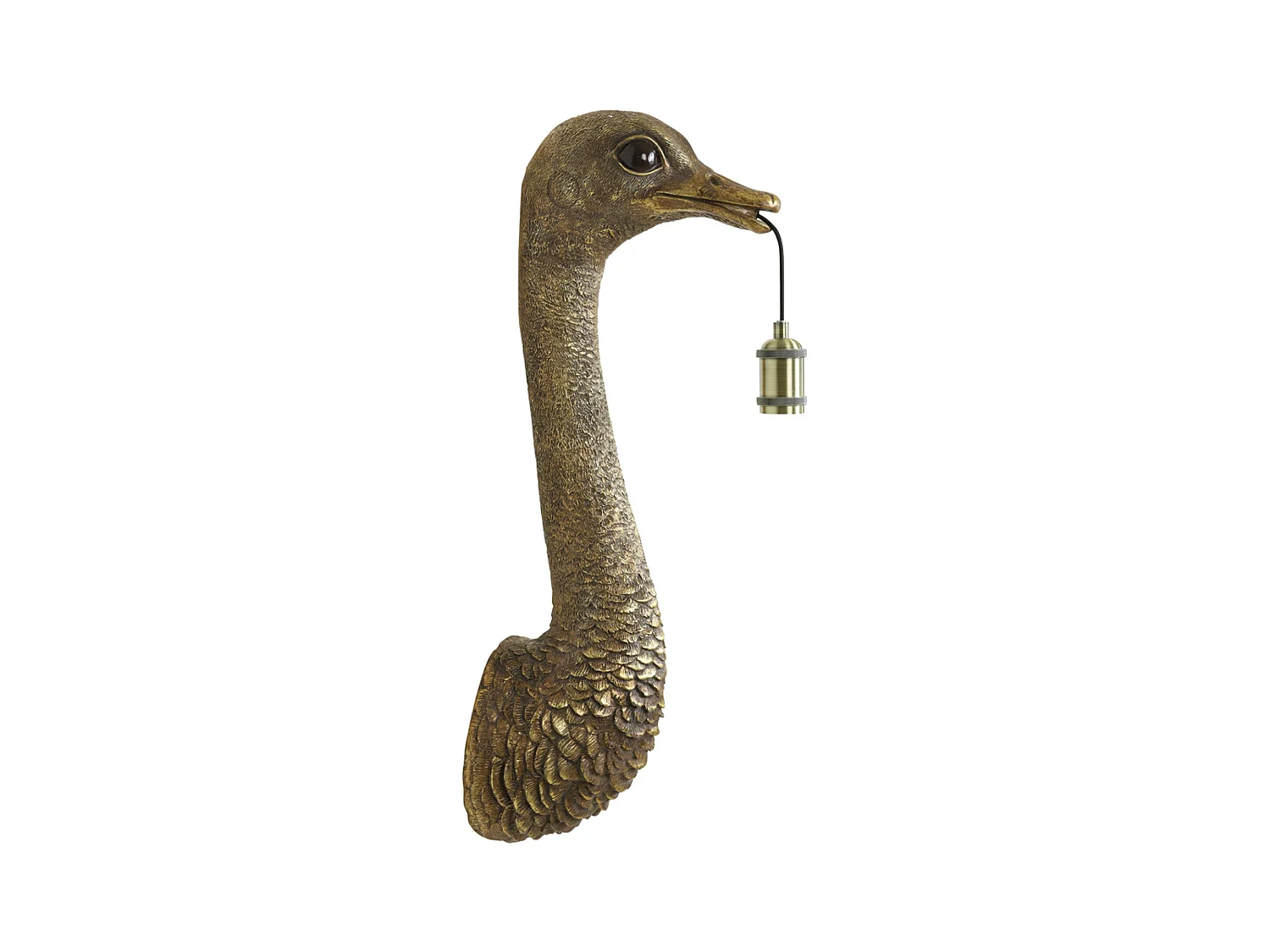Wandleuchte STRAUß - 25x19x72cm - Bronze