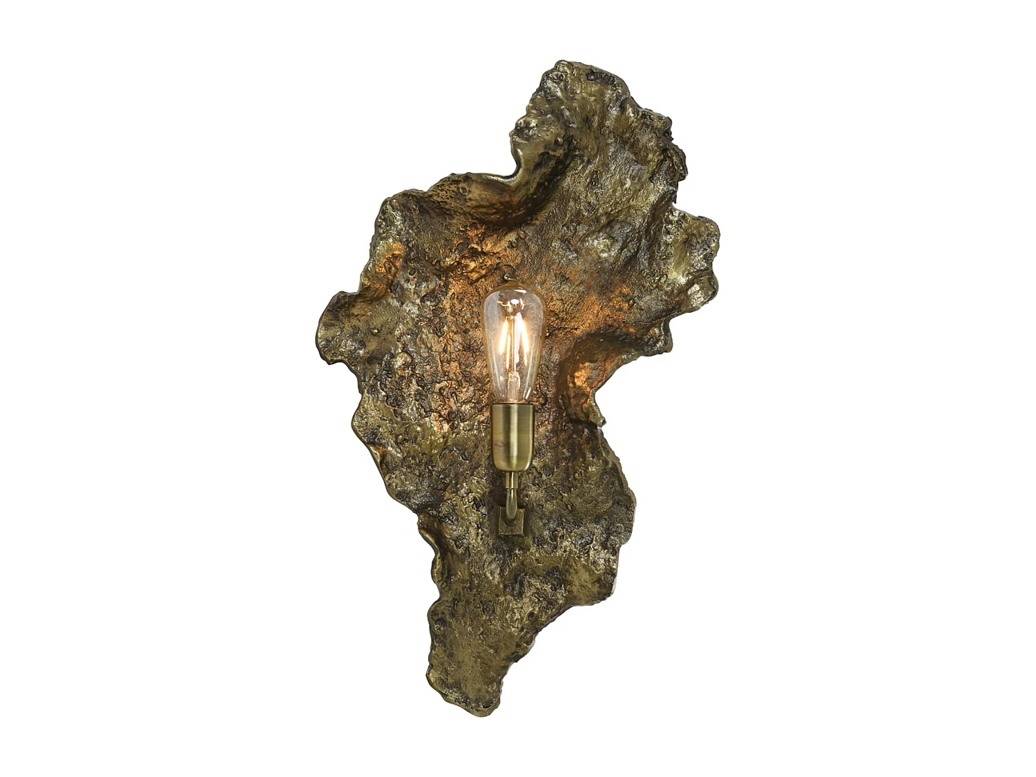 Lámpara de pared SIDOMI - 37x13x62cm - Bronce