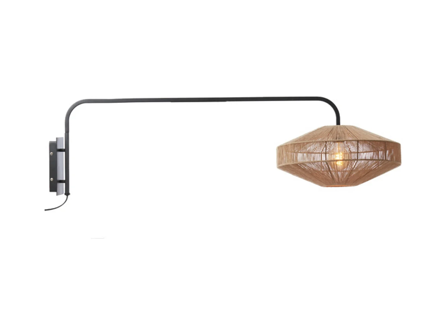 Applique LYRA - Ø43x115cm - Marron