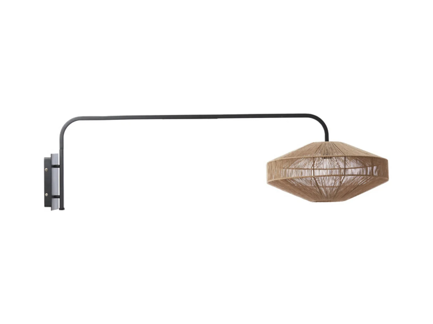 Wandleuchte LYRA - Ø43x115cm - Braun