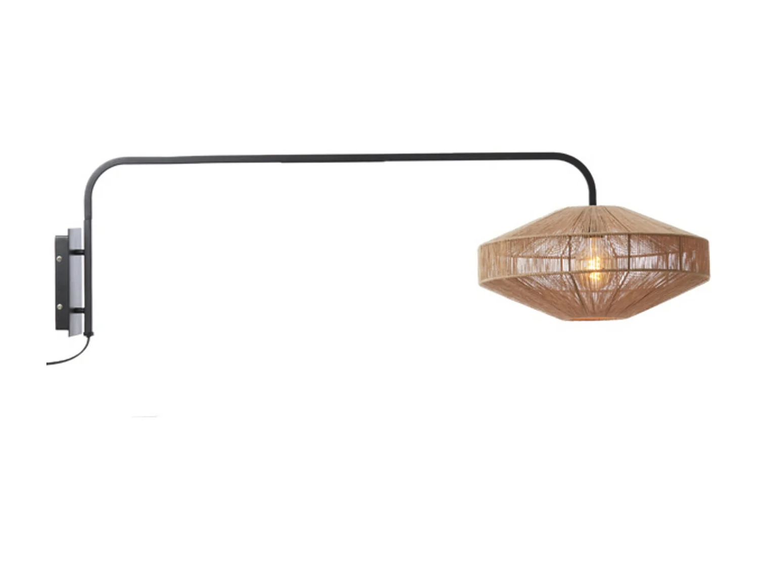 Applique LYRA - Ø43x115cm - Marron