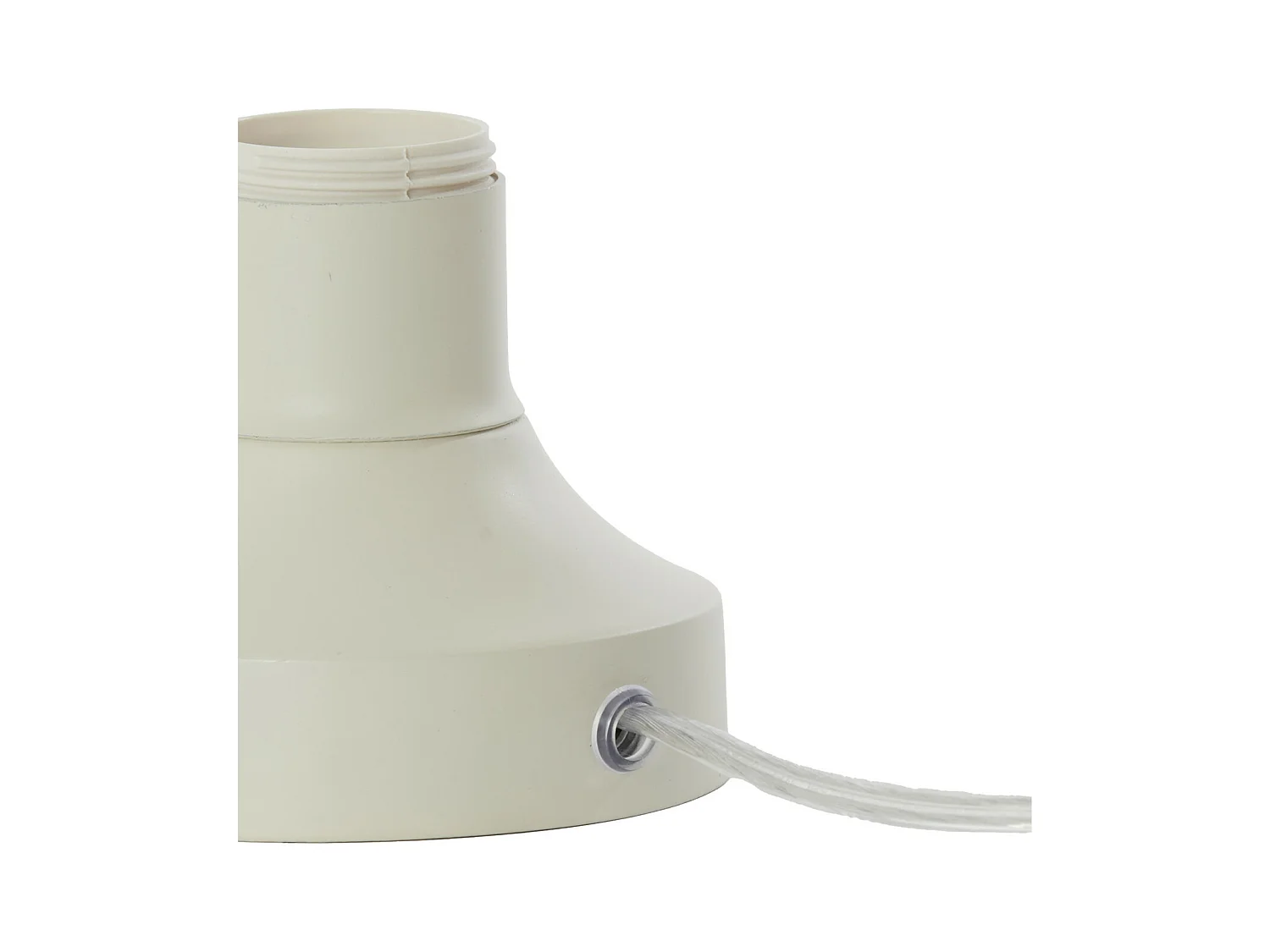 Applique ZARINA - Ø10x8,5cm - Blanc