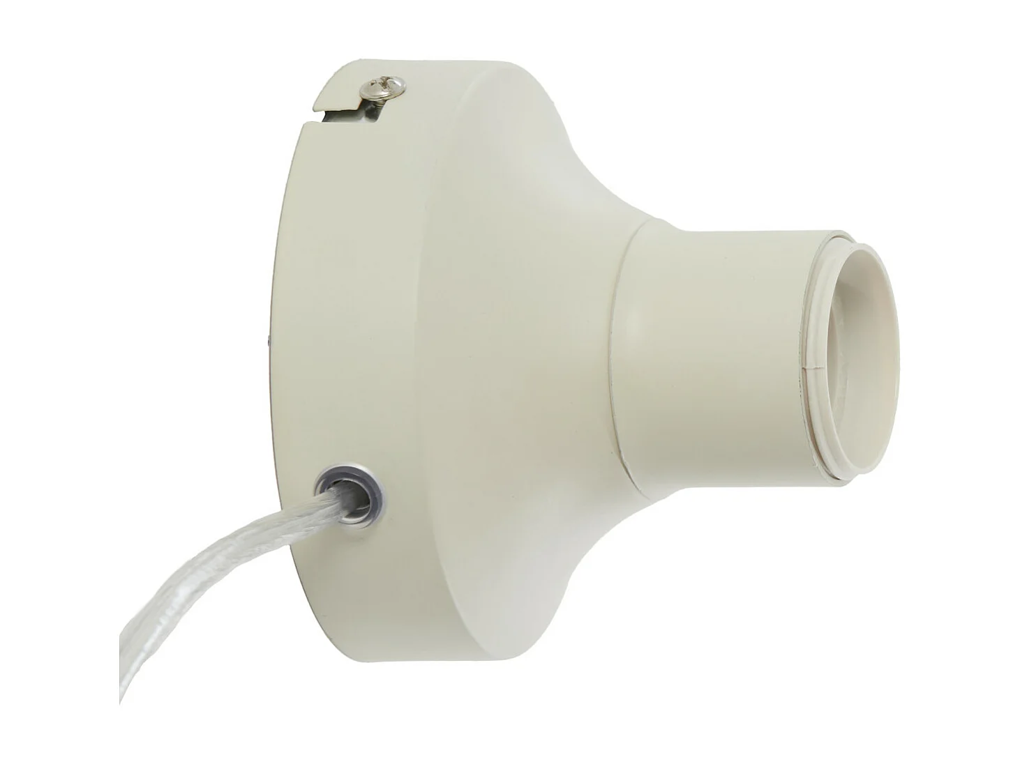 Wandlamp ZARINA - Ø10x8.5cm - Wit