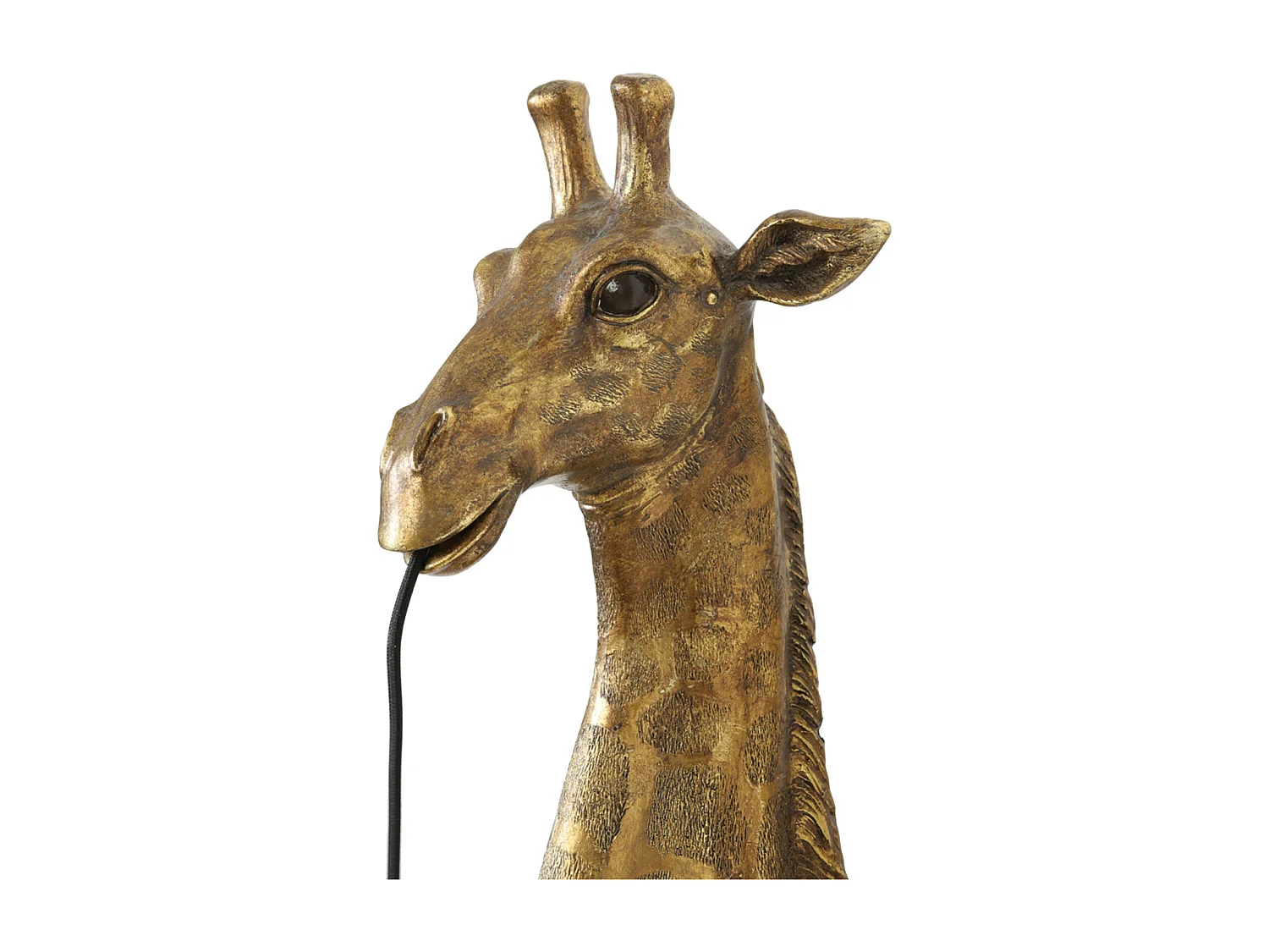 Applique GIRAFE - 20,5x19x61cm - Bronze
