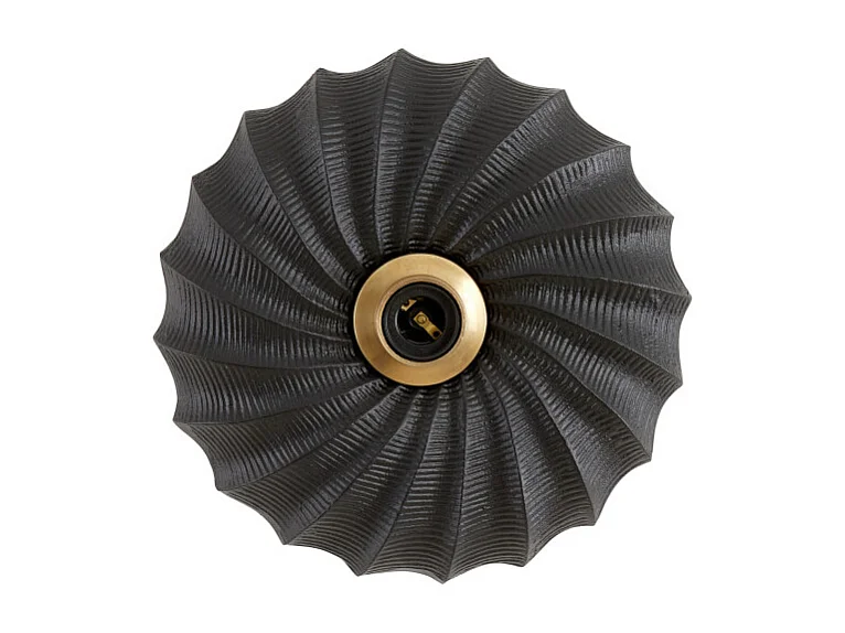 Applique BAPATO - 27x9x27cm - Noir