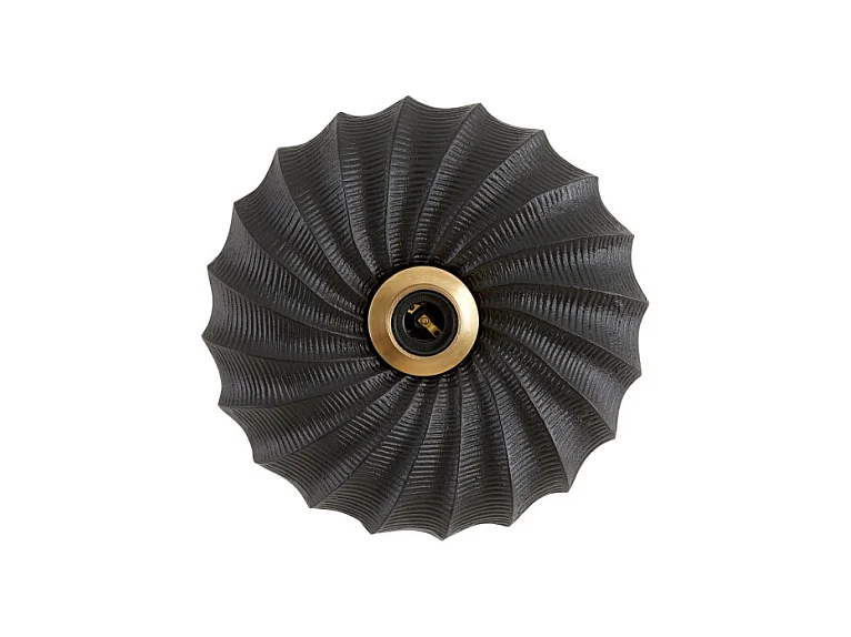 Applique BAPATO - 27x9x27cm - Noir