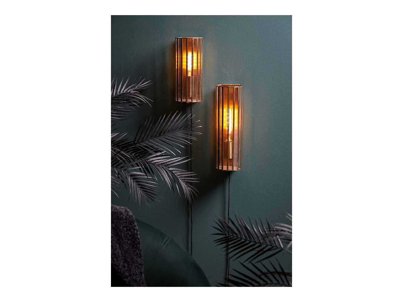 Applique STRØBY - 14x13x30,5cm - Bronze