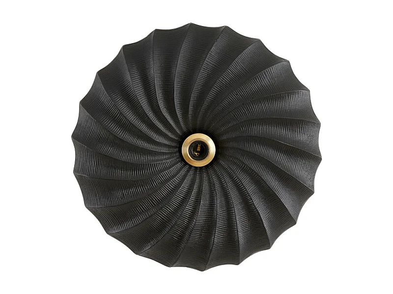 Applique BAPATO - 51x9x51cm - Noir