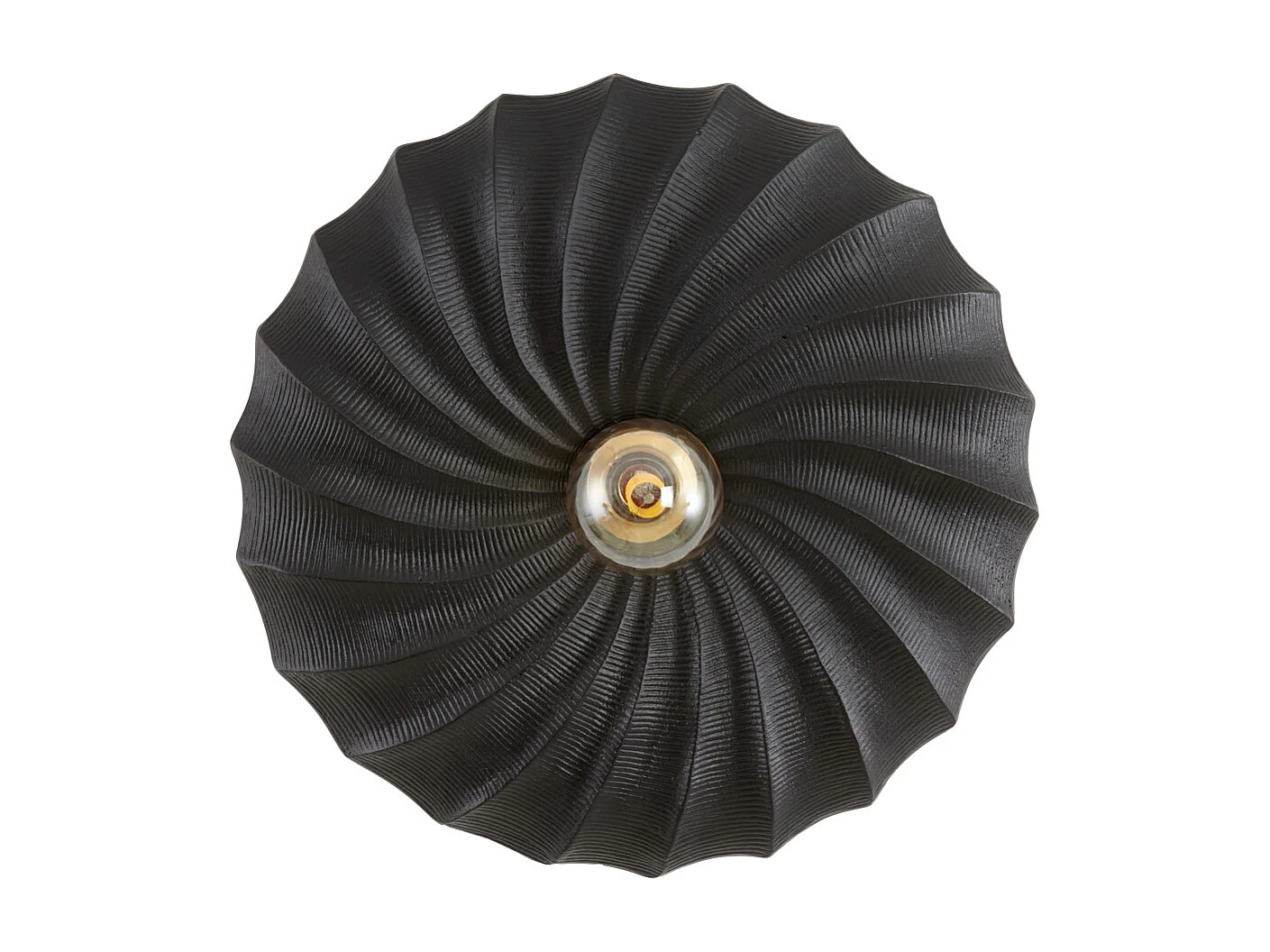 Applique BAPATO - 51x9x51cm - Noir