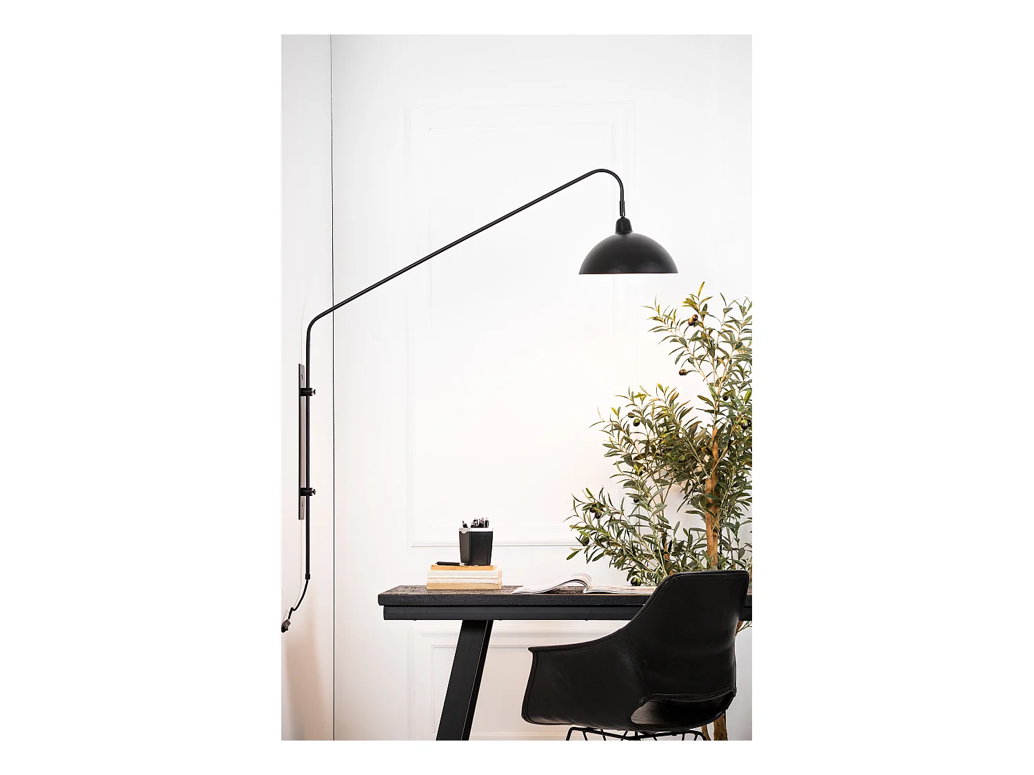 Applique ORION - 110x30x127cm - Noir