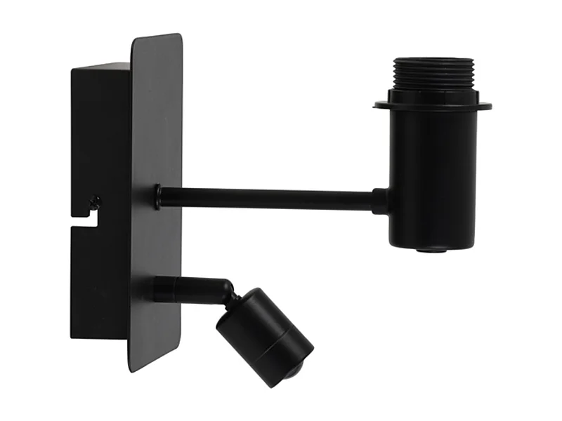 Applique MONTANA - 20x11x18cm - Noir