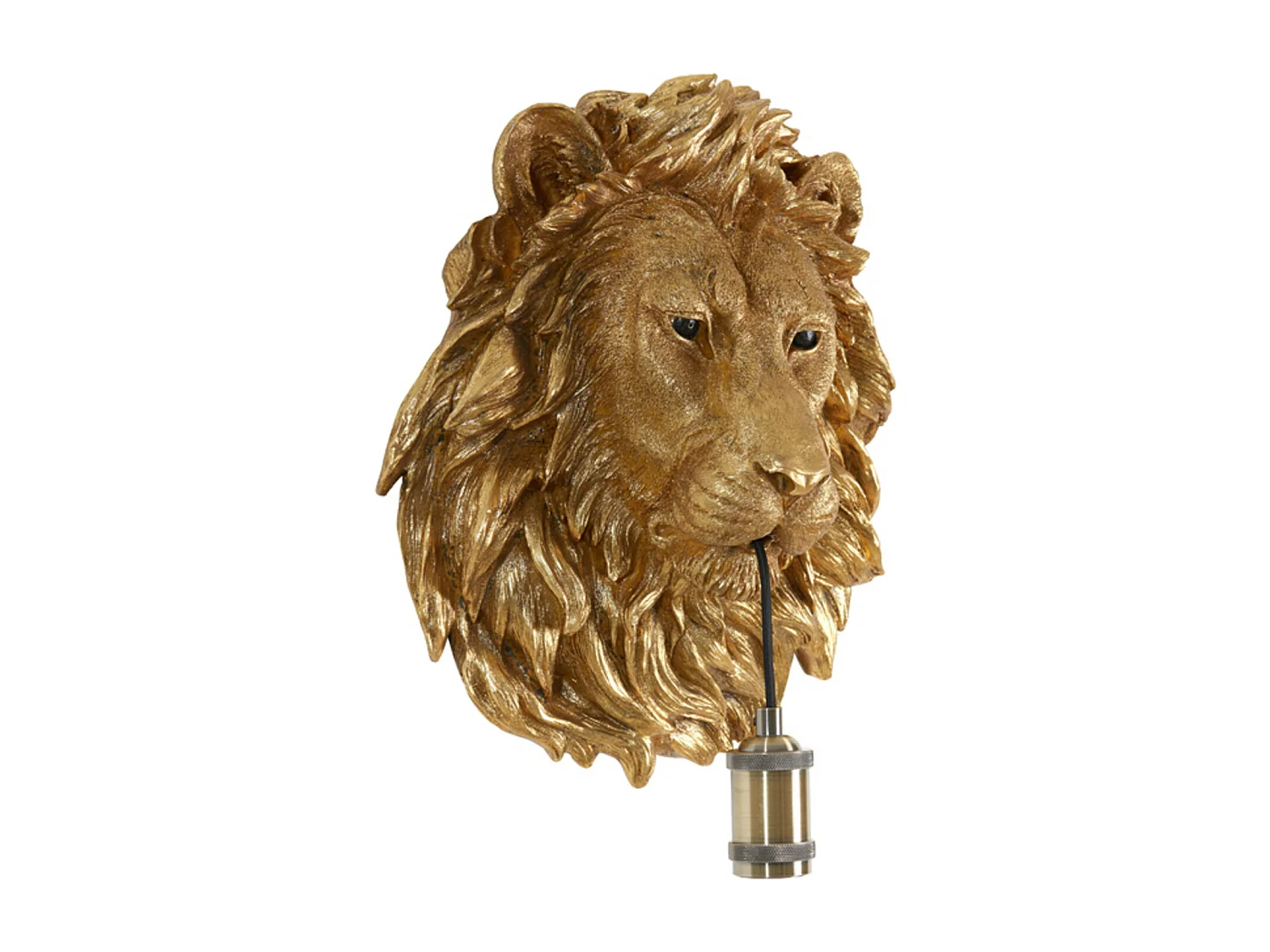 Lámpara de pared LION - 33,5x19x40,5cm - Bronce