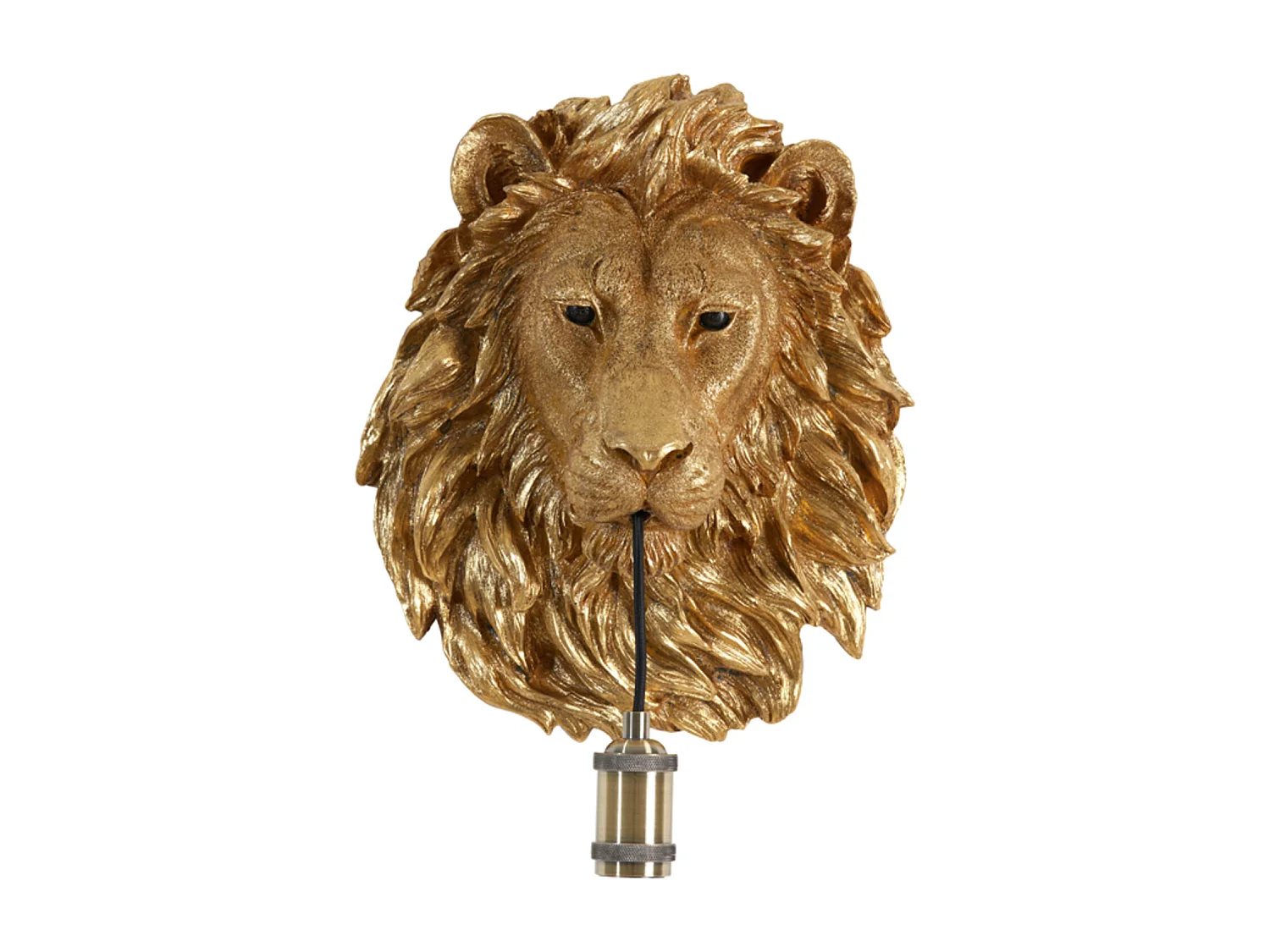 Lámpara de pared LION - 33,5x19x40,5cm - Bronce