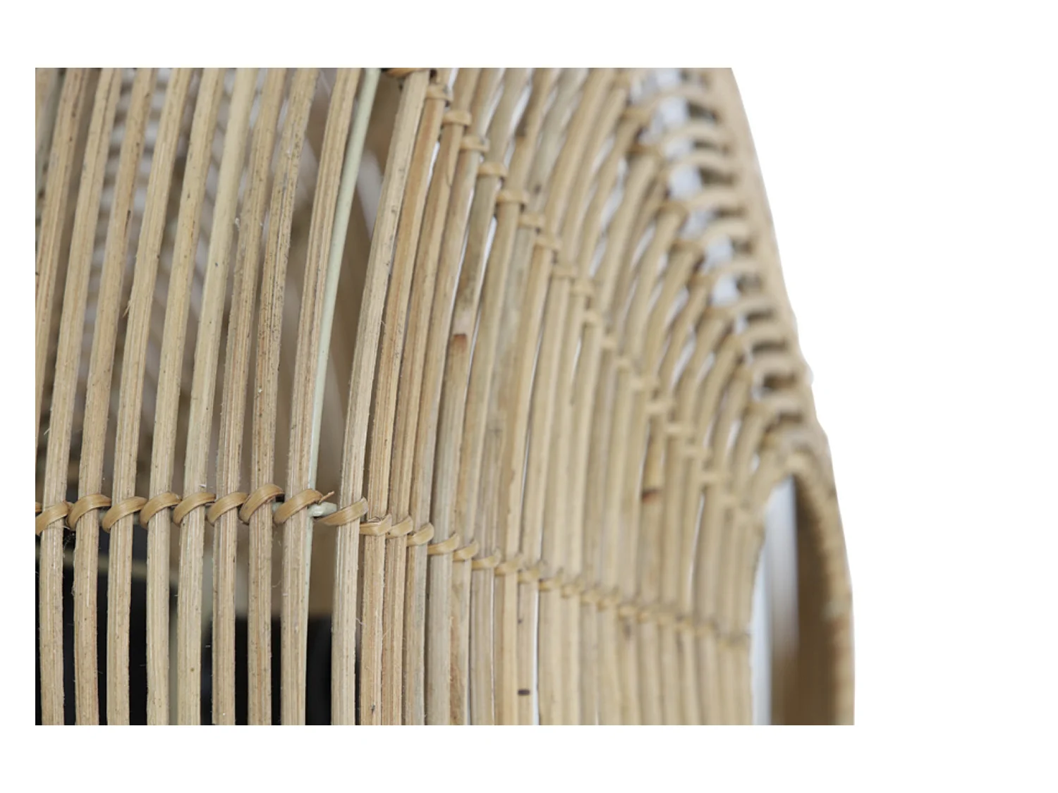 Applique MATAKA - Ø51x21cm - Marron