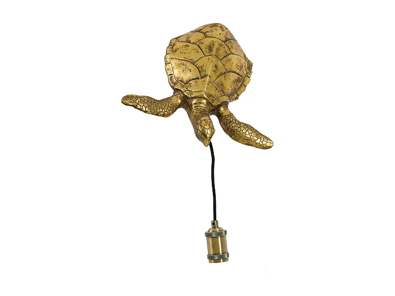 Applique TORTUE - 35x26x20cm - Bronze