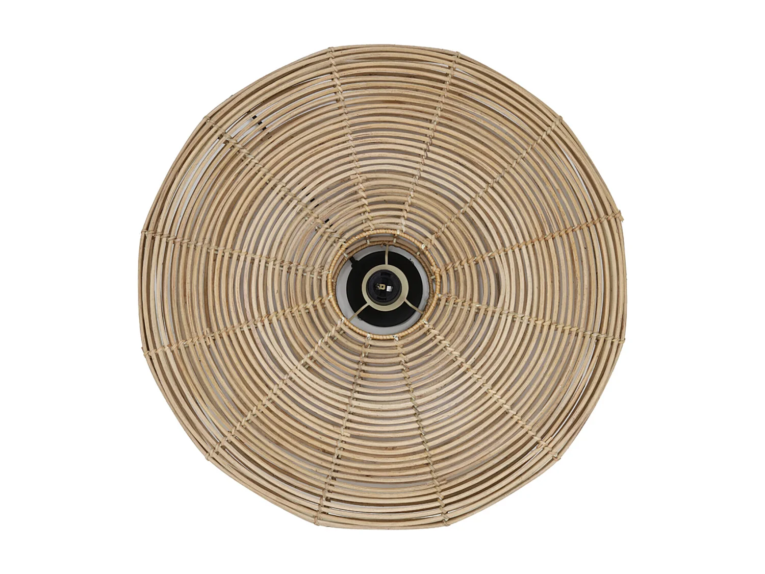 Wandlamp MATAKA - Ø60x21cm - Bruin