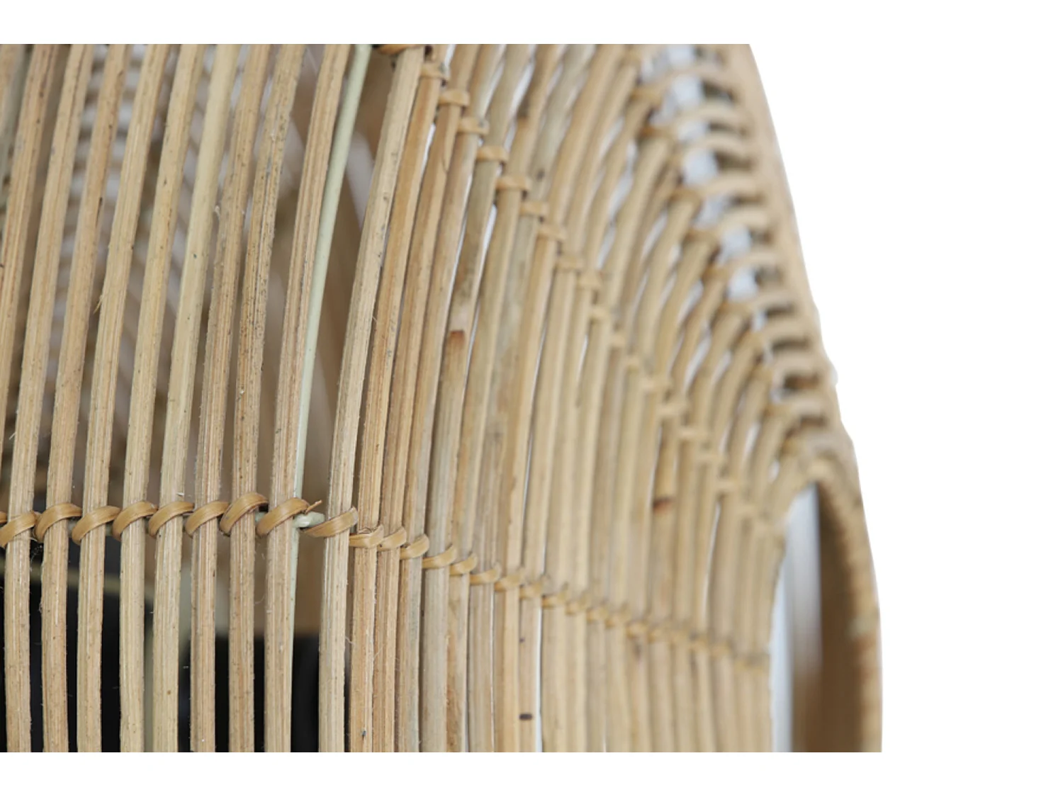 Wandlamp MATAKA - Ø60x21cm - Bruin