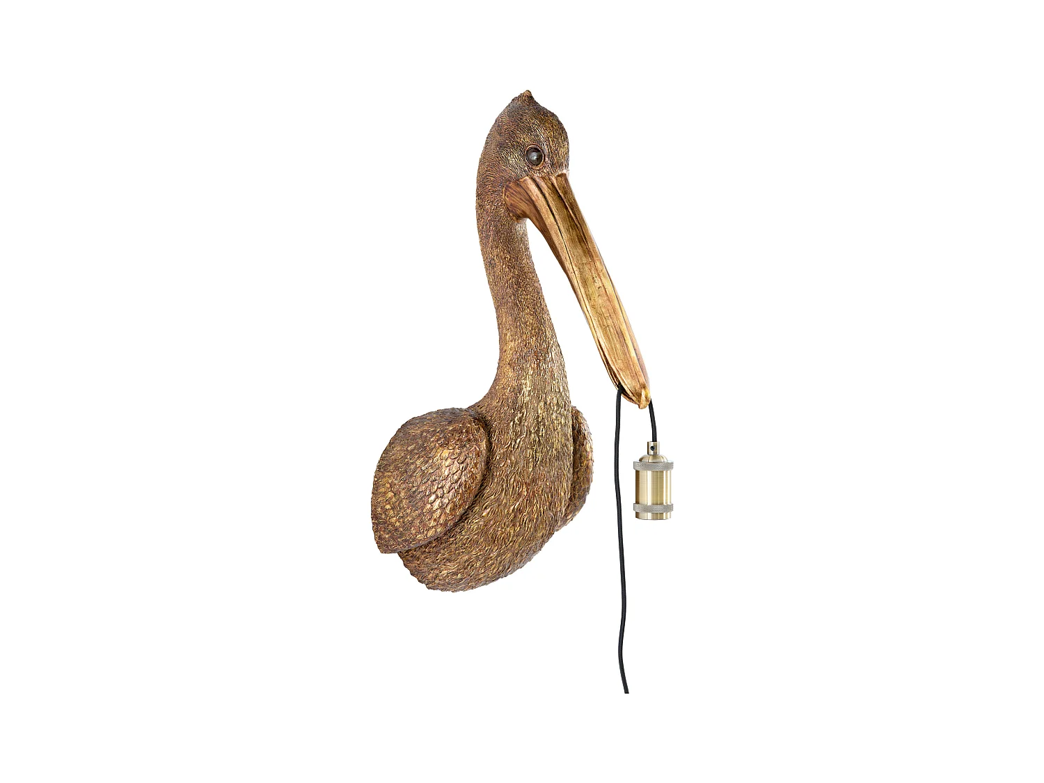 Applique PELICAN - 33x28x63cm - Bronze
