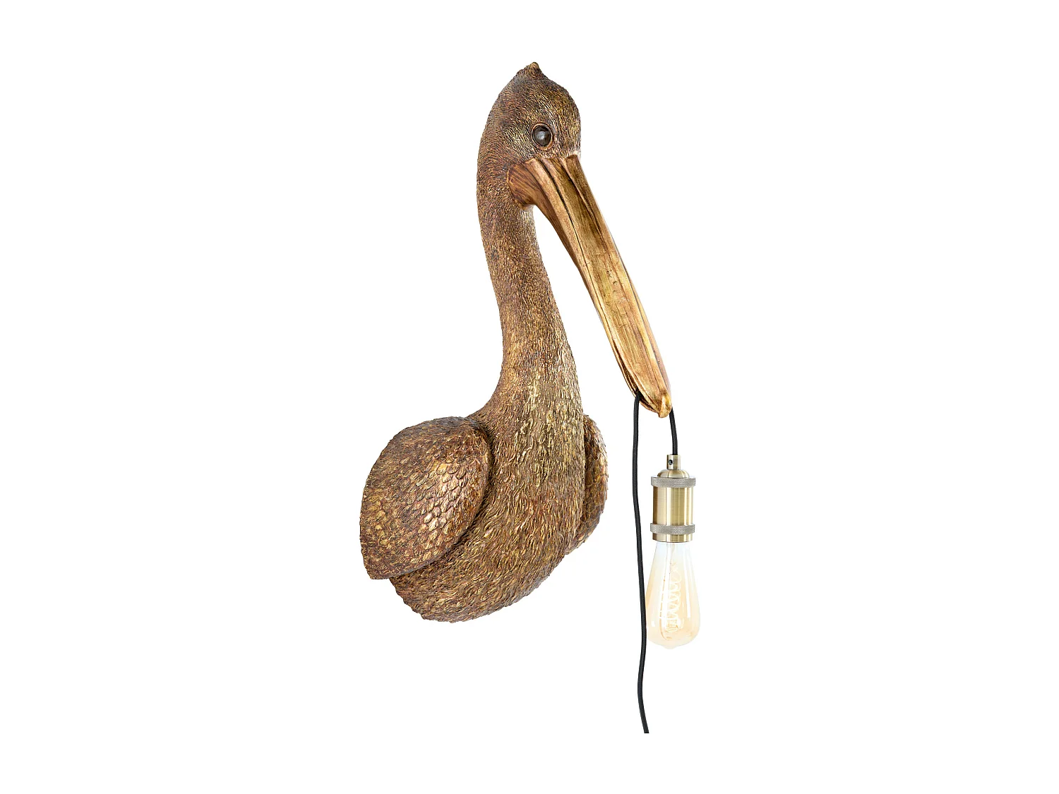 Applique PELICAN - 33x28x63cm - Bronze