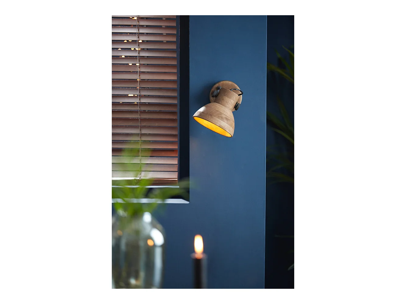 Applique ILANIO - 21x17x19cm - Marron