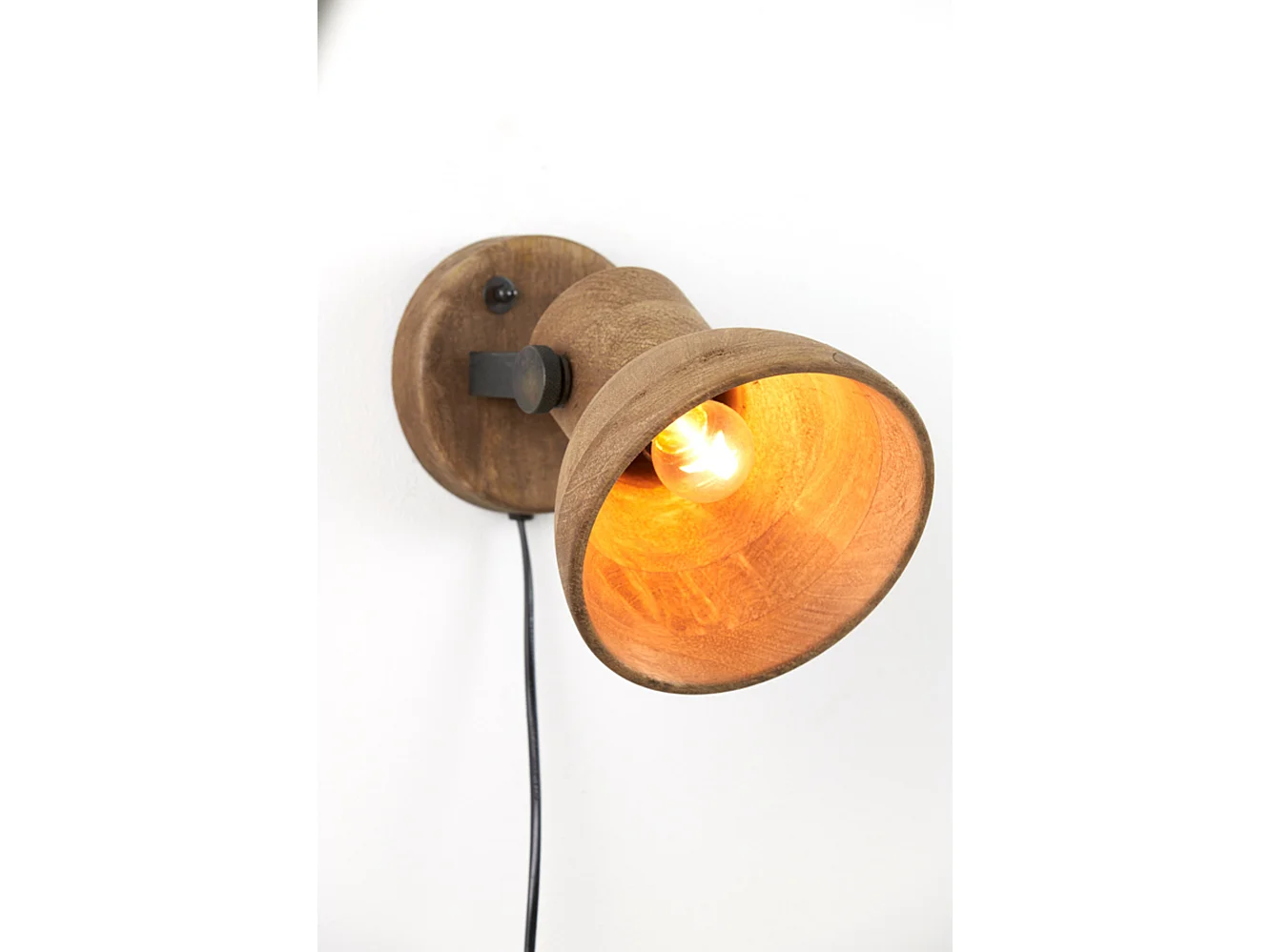 Applique ILANIO - 21x17x19cm - Marron