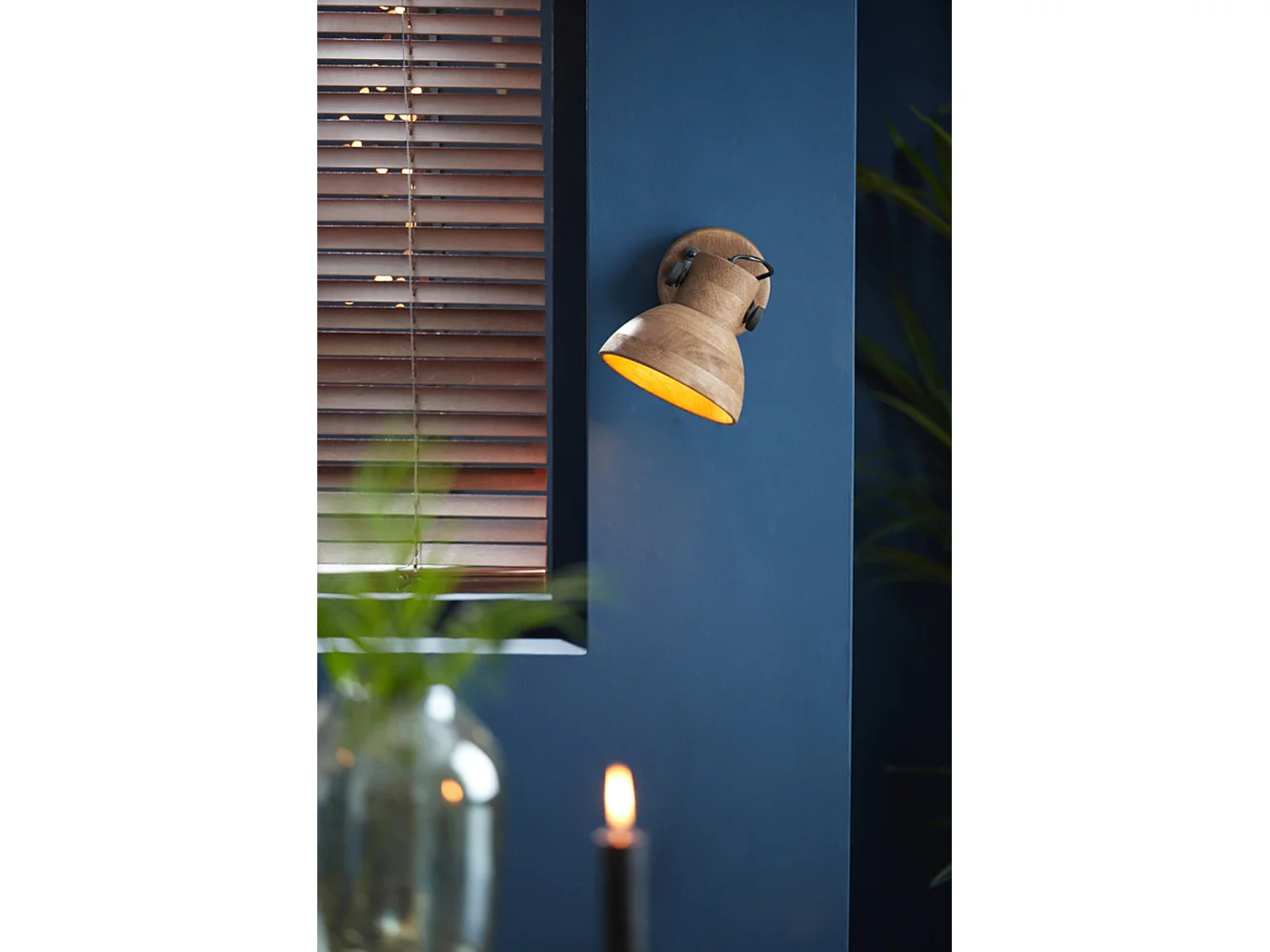 Applique ILANIO - 21x17x19cm - Marron