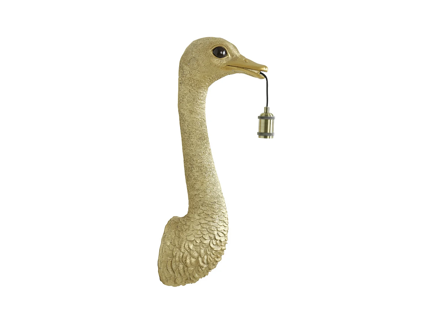 Wandleuchte OSTRICH - 25x19x72cm - Gold