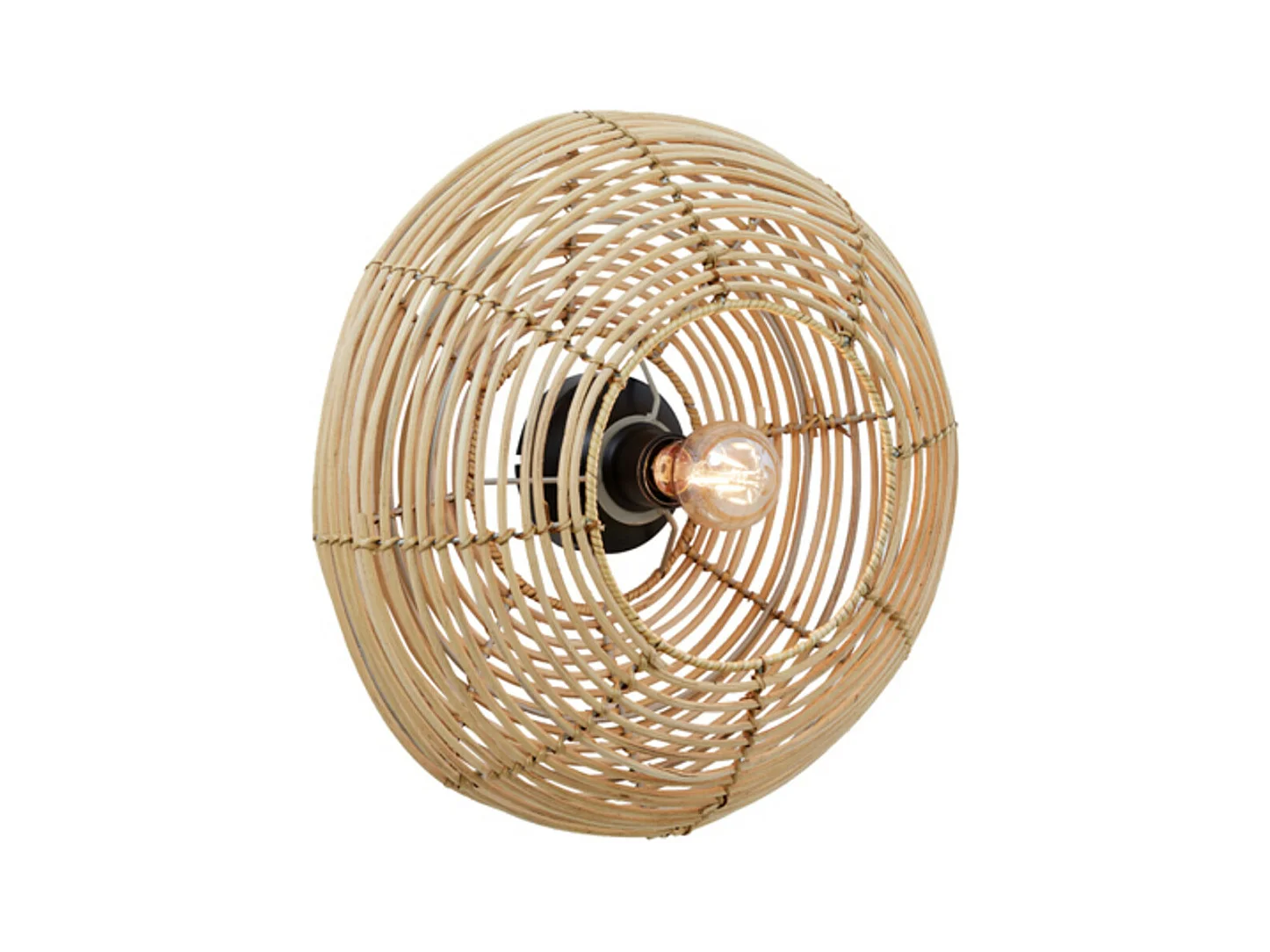 Applique MILAN - Ø40x15cm - Marron