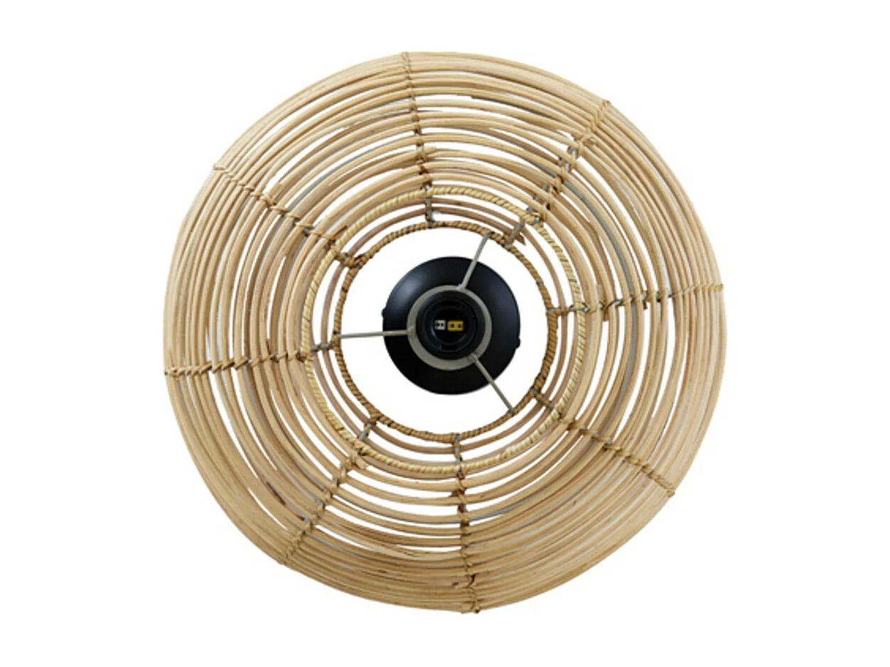 Lámpara de pared MILAN - Ø40x15cm - Marrón