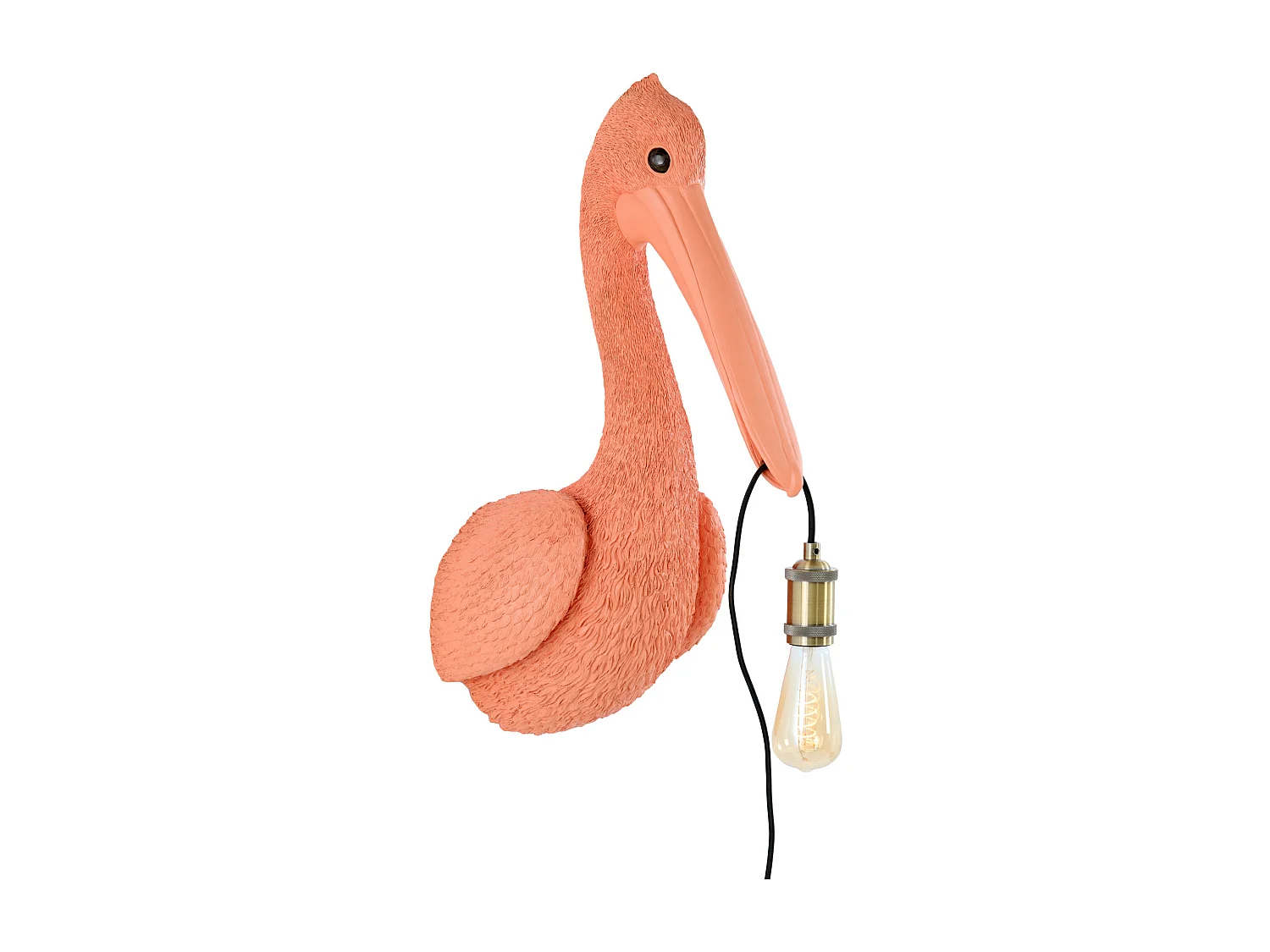 Applique PELICAN - 33x28x63cm - Rouge