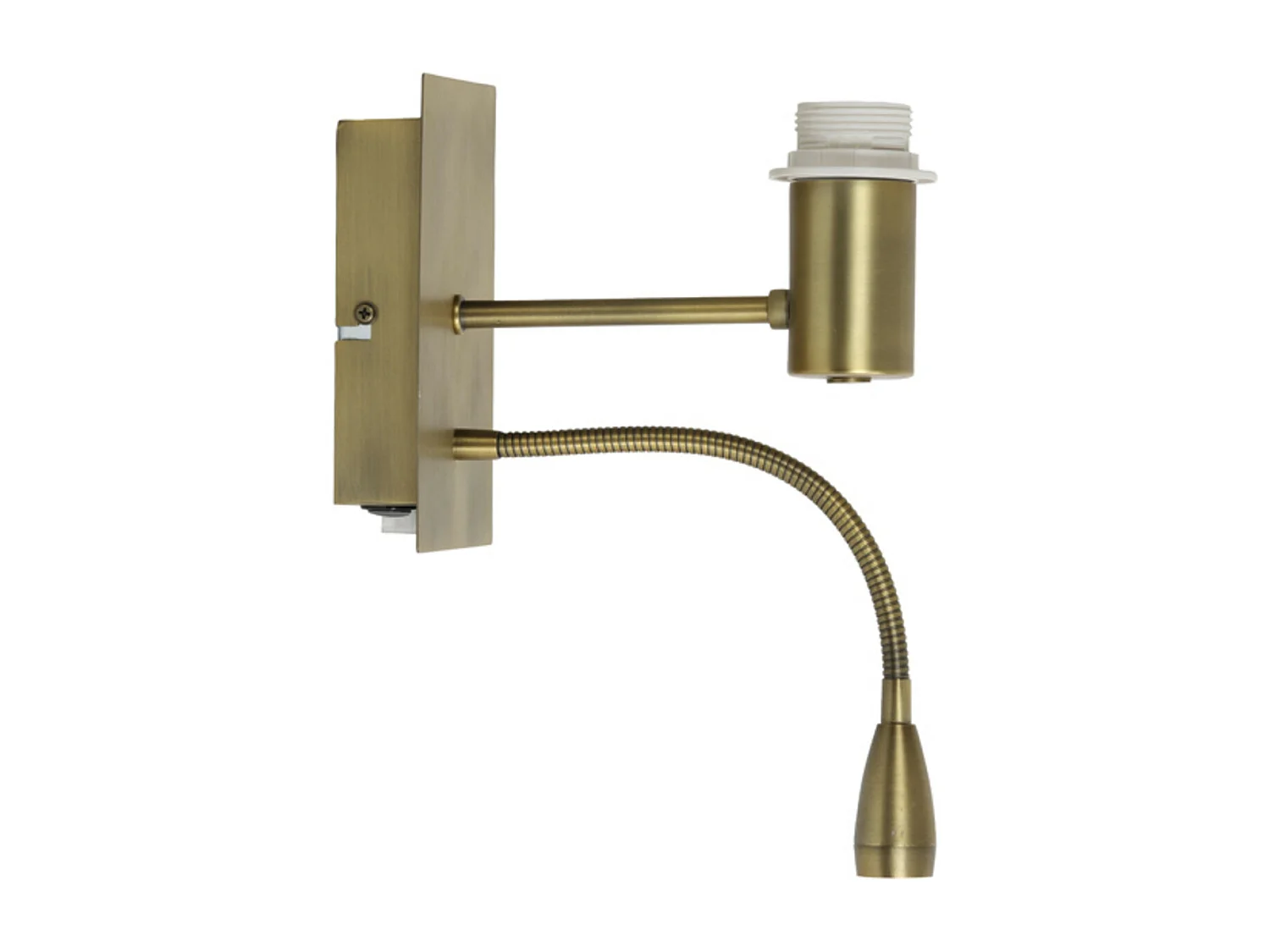 Wandlamp REGINA - 20x11x35cm - Brons