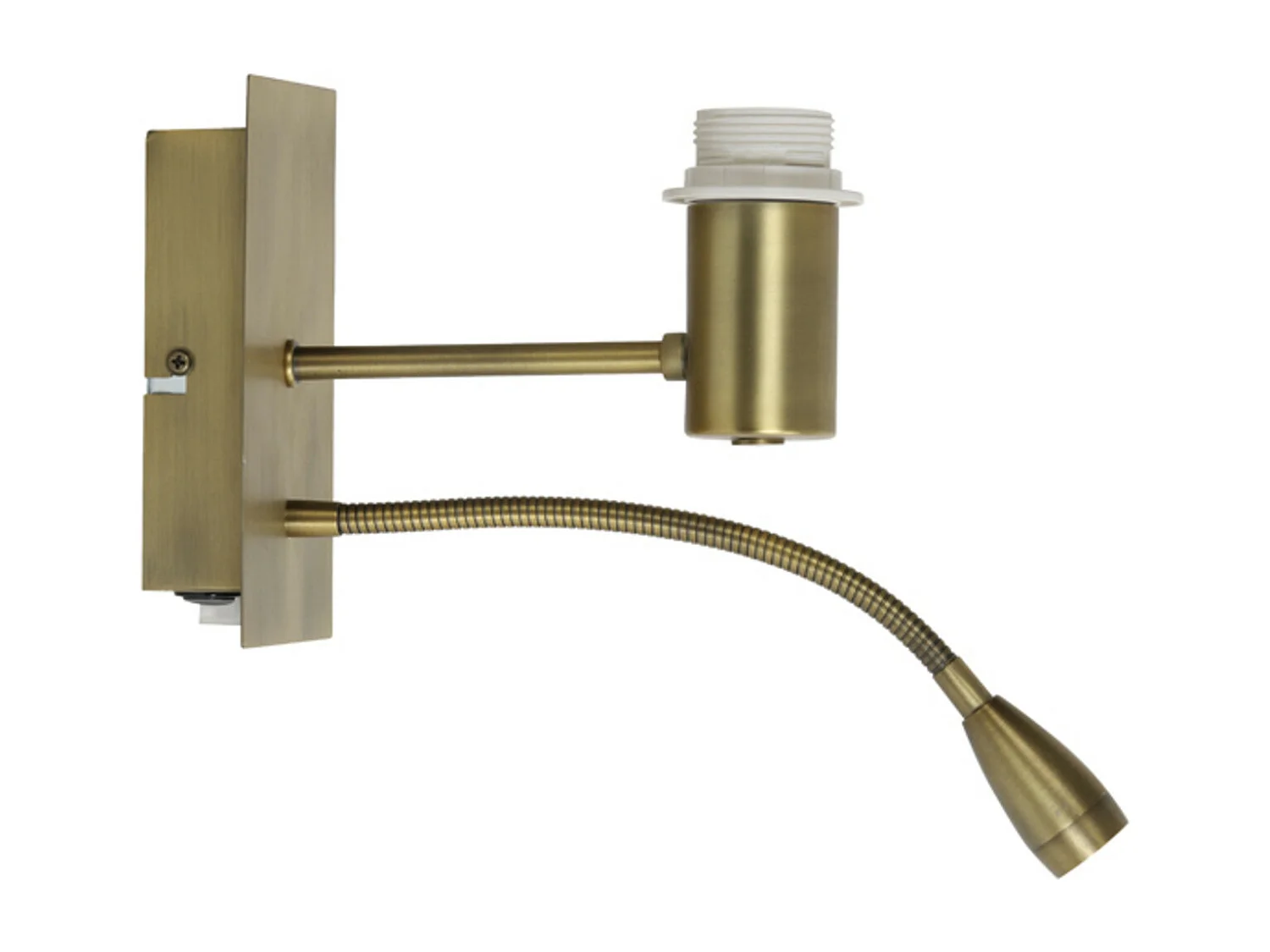 Wandlamp REGINA - 20x11x35cm - Brons