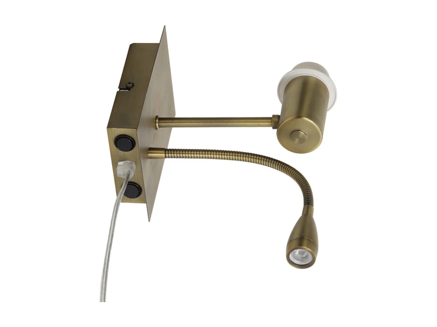 Wandlamp REGINA - 20x11x35cm - Brons