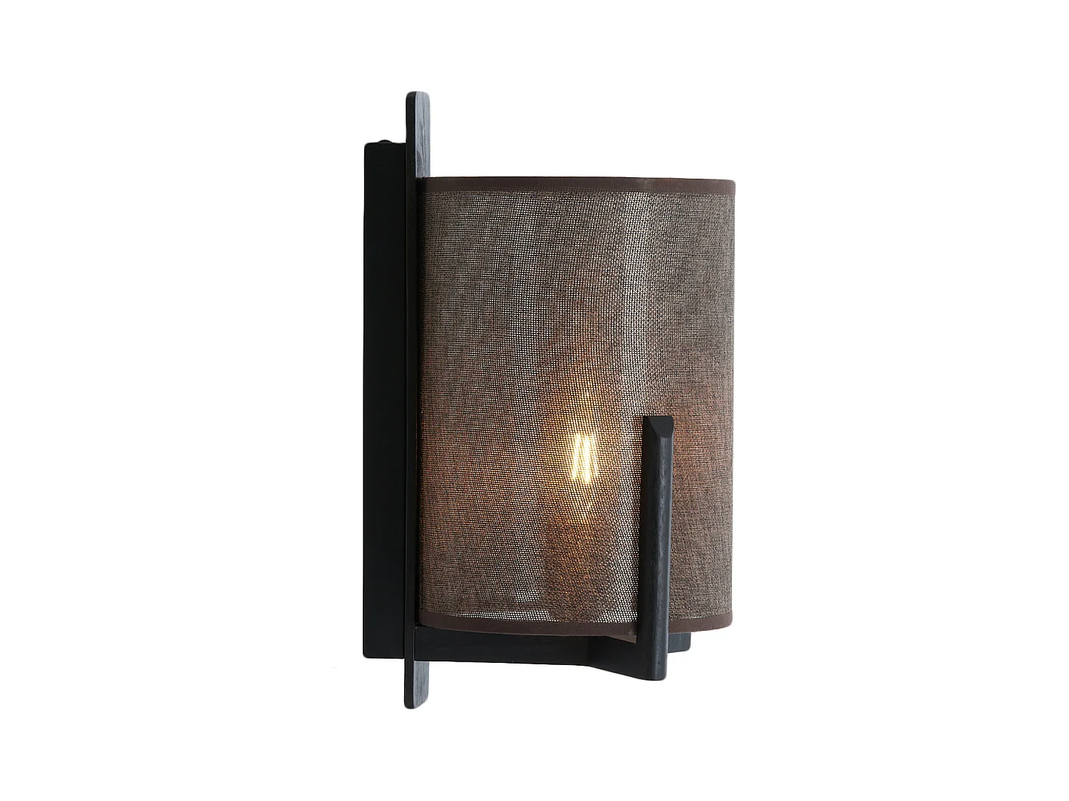 Applique LITTO - 22x18x36cm - Noir