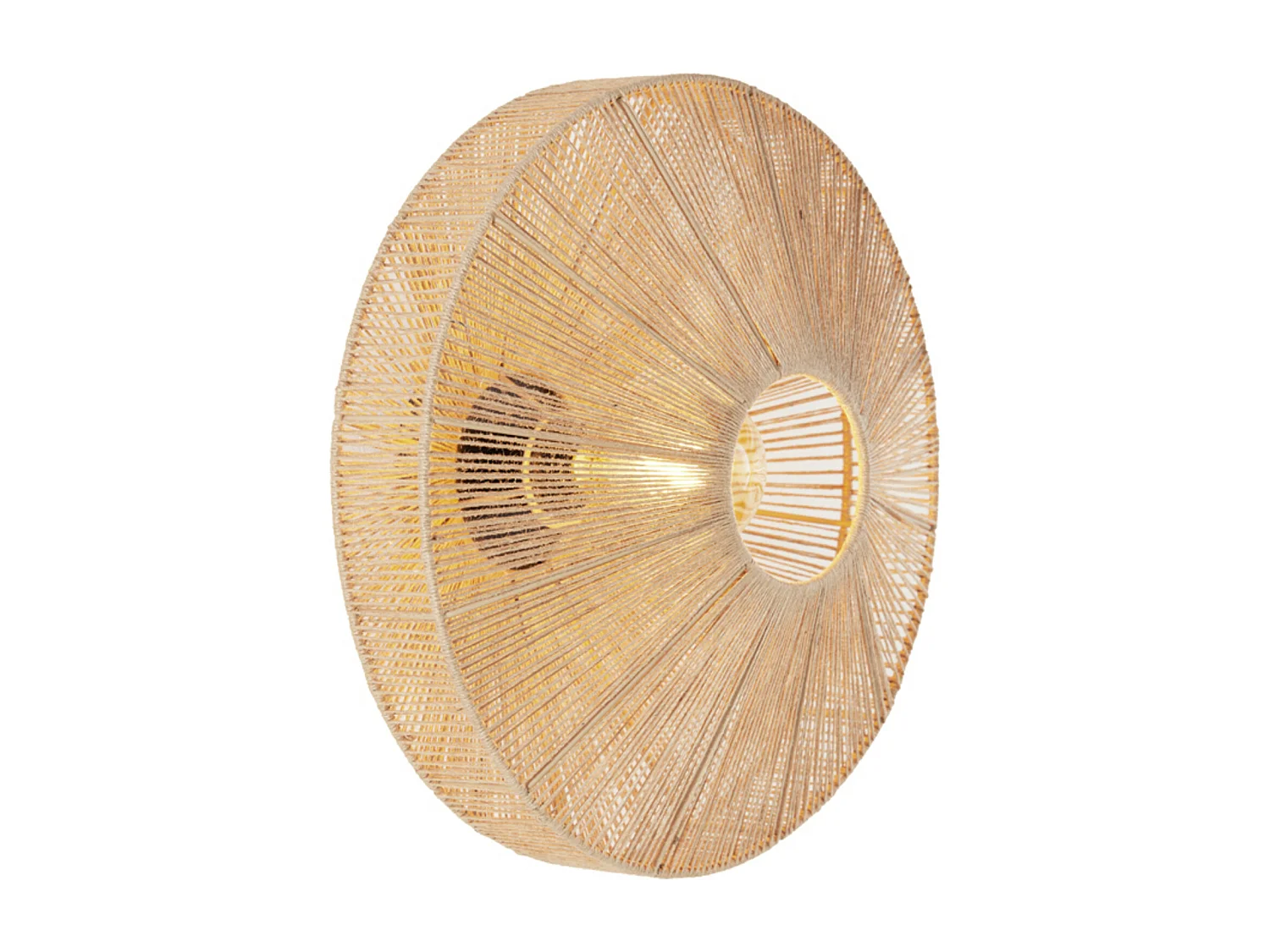 Wandleuchte LYRA - Ø43x43cm - Braun