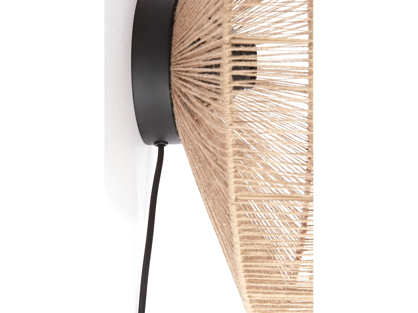 Applique LYRA - Ø43x43cm - Marron