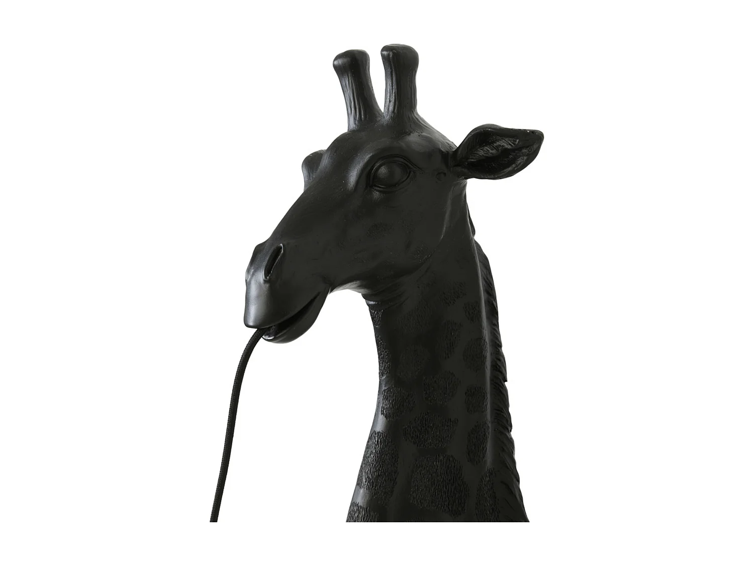 Applique GIRAFFE - 20,5x19x61cm - Noir