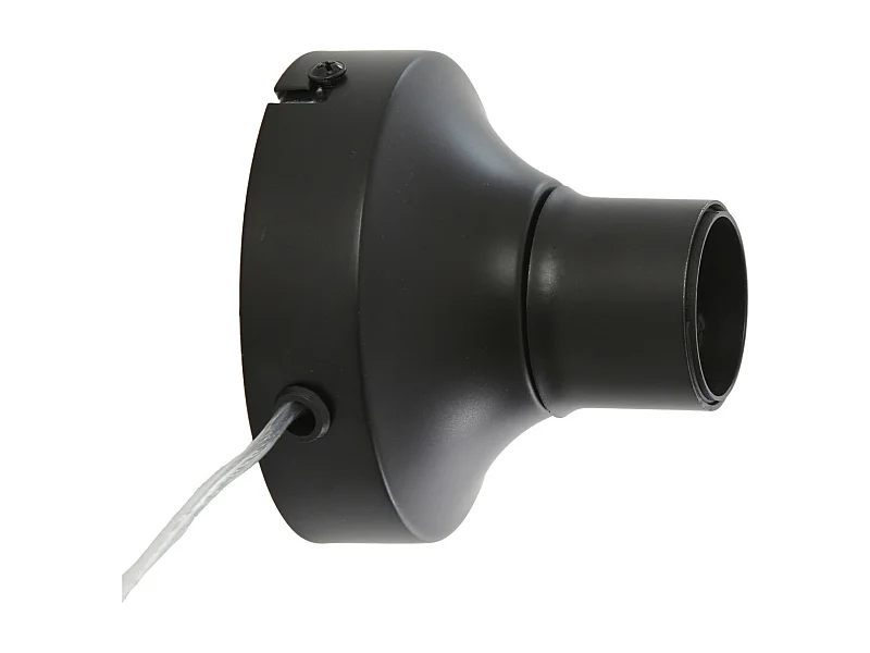 Applique ZARINA - Ø10x8,5cm - Noir