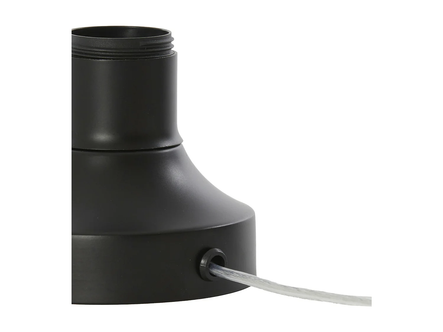 Applique ZARINA - Ø10x8,5cm - Noir