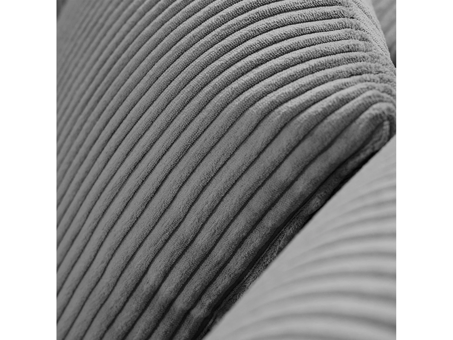 Ecksofa links - 3-Sitzer - EGRET - Dunkelgrau