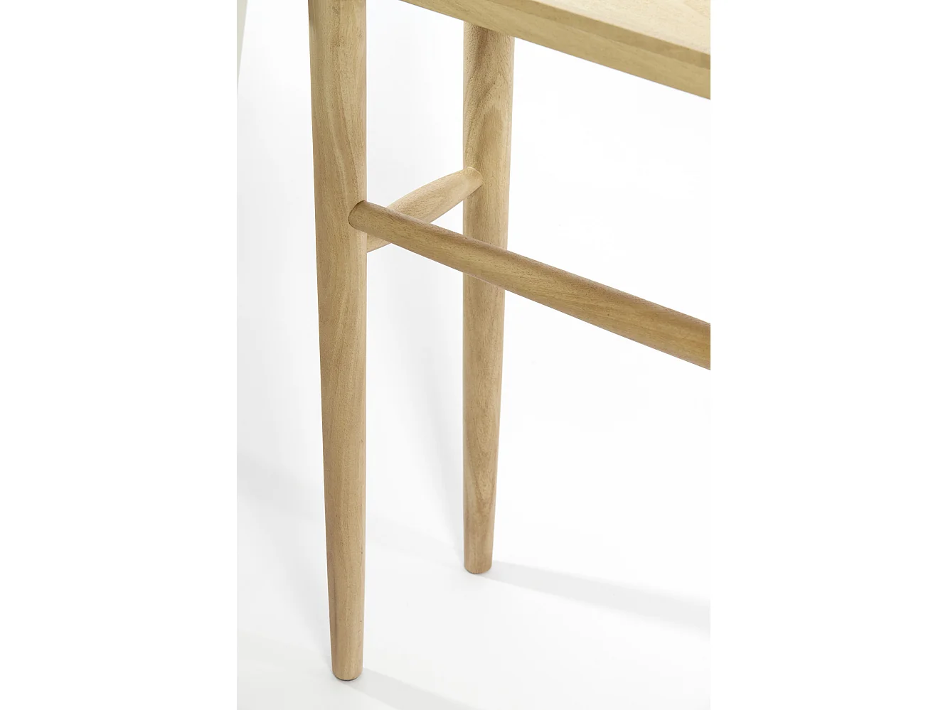 Beistellbett QIANO - 140x30x82cm - Braun