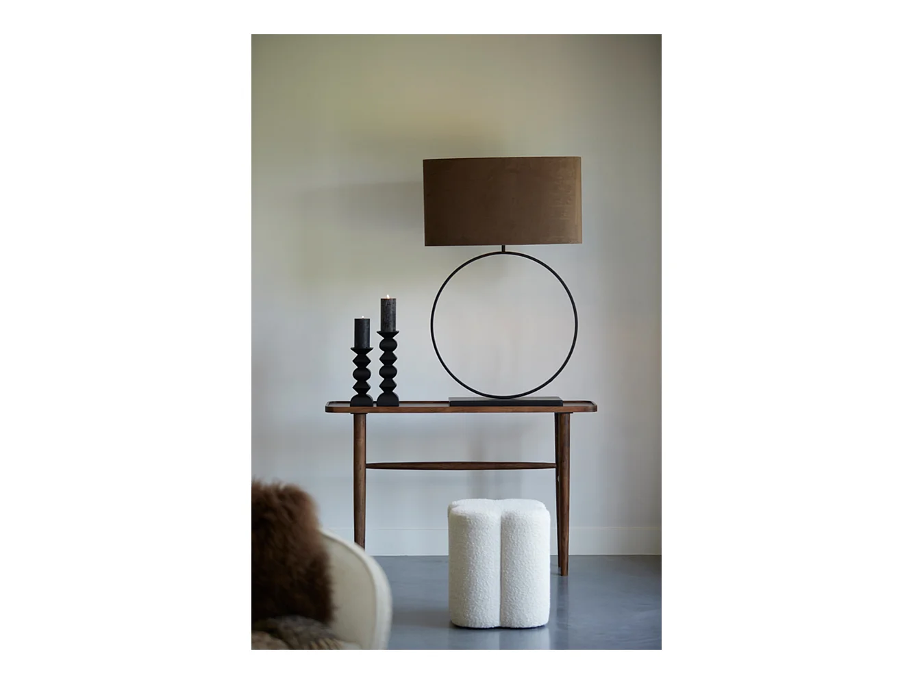 Côté QIANO - 140x30x82cm - Marron