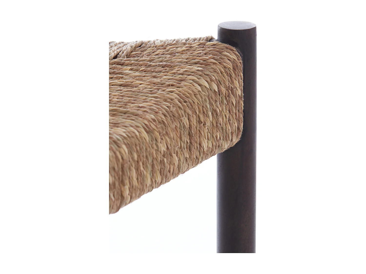 DELIS Hocker - Ø44x40cm - Braun