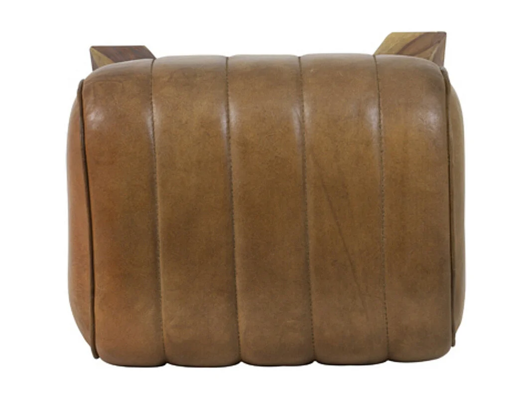 Tabouret RAMY - 40x31x46cm - Marron