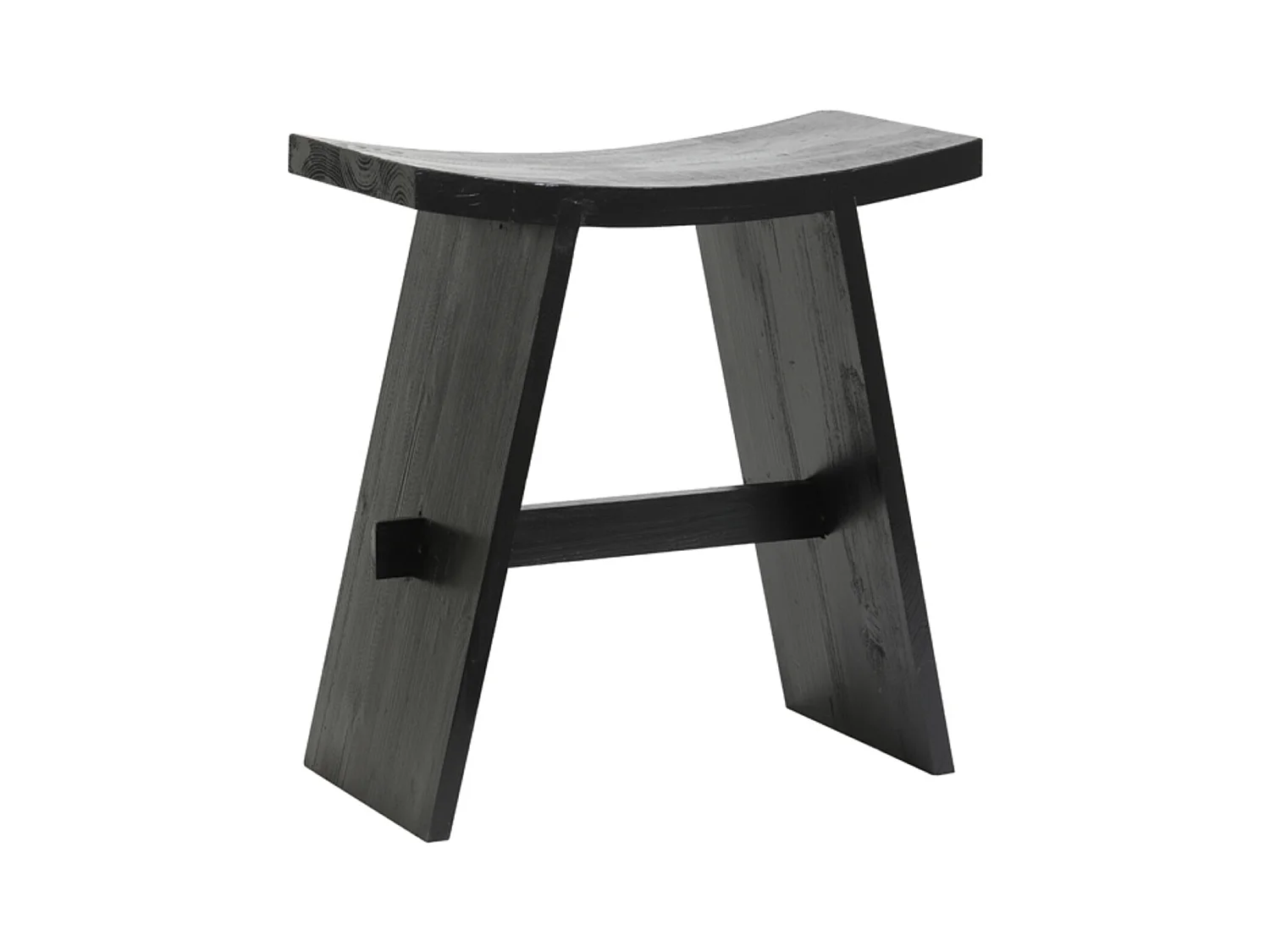 Tabouret NIEKE - 47x24x50cm - Noir
