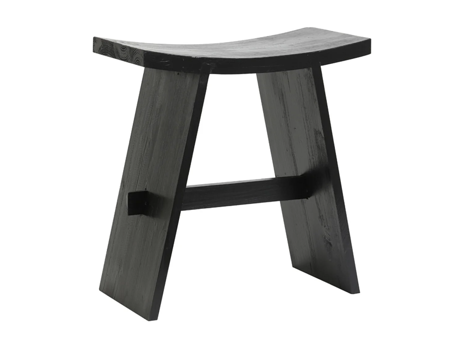 Tabouret NIEKE - 47x24x50cm - Noir