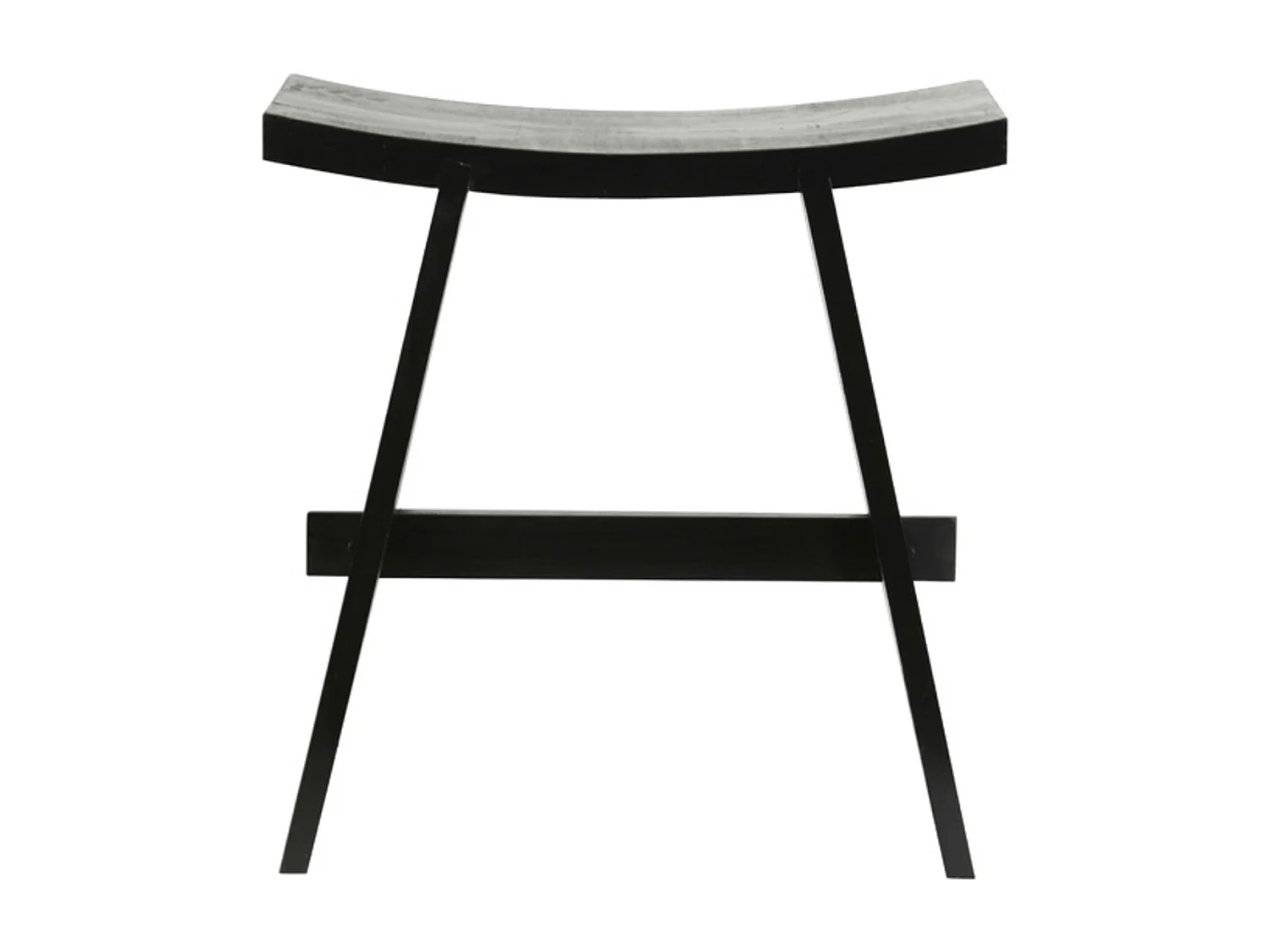 Tabouret NIEKE - 47x24x50cm - Noir